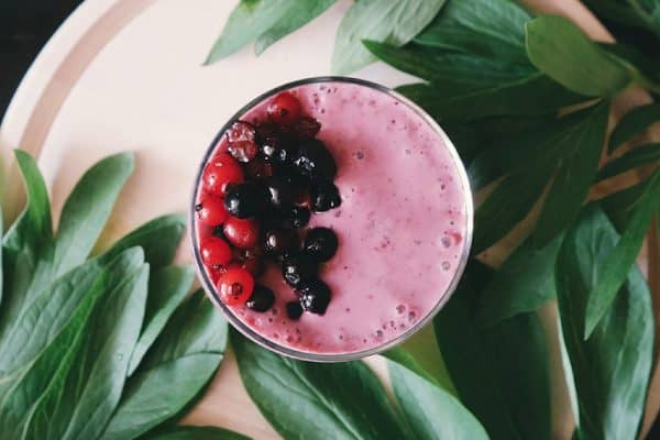 Raspberry and Blackberry Smoothie