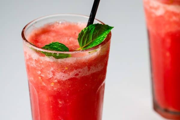 Watermelon and Basil Smoothie