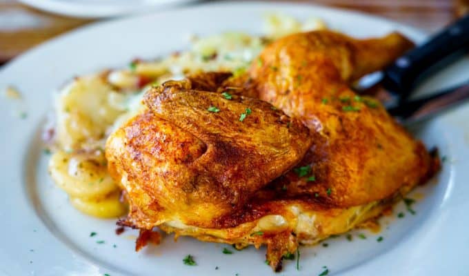 Grilled Chicken with Sweet Potatoes