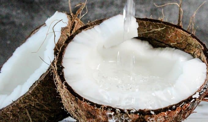 coconut water